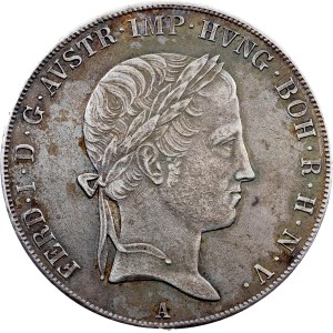 Ferdinand V., 1 Thaler 1844, A, Vienna