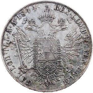 Ferdinand V., 1 Thaler 1844, A, Vienna