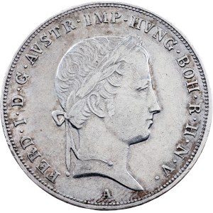 Ferdinand V., 1/2 Thaler 1847, A, Vienne