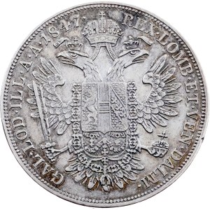 Ferdinand V., 1/2 Thaler 1847, A, Vienne