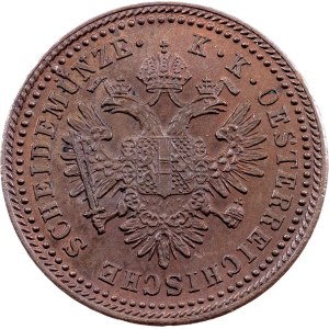 Franz Joseph I., 1 Kreuzer 1851, A, Vienne