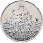 Franz Joseph I., Silver Babtism Medal ND (1880-1900)