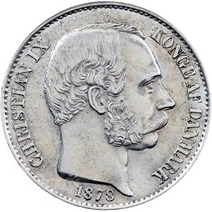 Christian IX., 20 Cent 1878, Kopenhagen