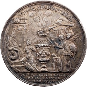 Rudolph Augustus, Medal 1676
