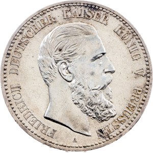 Friedrich III., 5 Mark 1888, A, Berlin