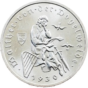 Weimar Republic, 3 Reichsmark 1930, A, Berlin