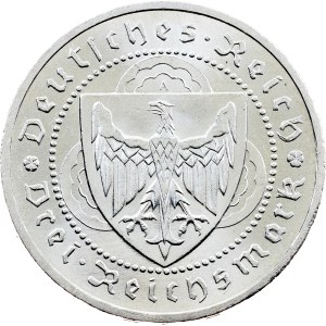 Weimar Republic, 3 Reichsmark 1930, A, Berlin