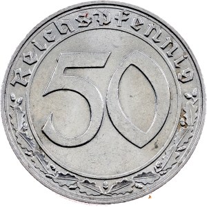 Third Reich, 50 Reichspfennig 1939, B, Vienna