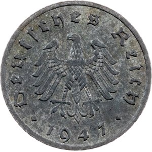 Allied Occupation, 5 Reichspfennig 1947, A, Berlin