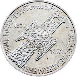 Federal Republic, 5 Deutsche Mark 1952, D, Munich