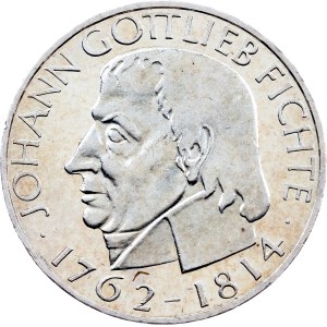Federal Republic, 5 Deutsche Mark 1964, J, Hamburg