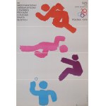proj. Andrzej NOWACZYK (b. 1945), 20th International Athletics Friendship Quadrivalry World Cup 1976, 1975