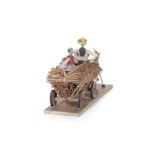 Skulptur (Figurine) Mit Getreide, Cepelia