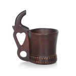 Bucket with decorative ear