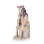 Ceramic figurine: Chrustus the Sorrowful.