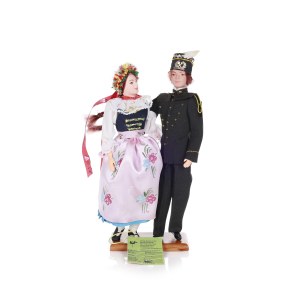 Silesian Couple dolls, 1980s.