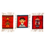 Set of 3 small kilims, Cepelia