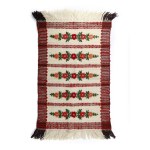 designed by Maria BUJAKOWA (1901 - 1985), Kilim with floral motif