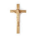 Marian ŚCISEŁ (b. 1946), Crucifix - wooden folk sculpture