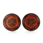 Two wooden plates, Zakopane Pattern Works