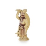 Jadwiga KOSIARSKA (1924 - 1992), Figurine "Pan Twardowski on the moon", Cooperative "Chałupnik" Iłża