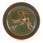 Decorative platter, Cooperative "Kamionka" Lysa Gora