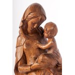 Madonna and Child, wooden sculpture, Madonna and Child, wooden sculpture