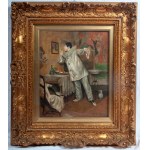 JEAN PHILIP MORENO Pierrot inside the room, JEAN PHILIP MORENO Pierrot inside the room