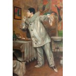 JEAN PHILIP MORENO Pierrot inside the room, JEAN PHILIP MORENO Pierrot inside the room