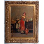 Commoner with tambourine, Commoner with tambourine