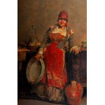 Commoner with tambourine, Commoner with tambourine