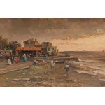 Beach with boats, Beach with boats