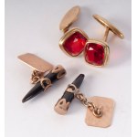 Lot of six pairs of cufflinks,, Lot of six pairs of cufflinks,