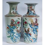 Pair of porcelain vases, Pair of porcelain vases