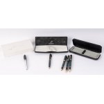 Lot of five ballpoint and fountain pens, Lot of five ballpoint and fountain pens