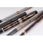 lot of five fountain pens, lot of five fountain pens