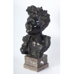 Head of a street urchin, a sculpture in the round, Head of a street urchin, a sculpture in the round