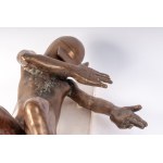 Untitled, full-round bronze sculpture, Untitled, full-round bronze sculpture
