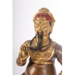Sculpture of a dignitary in cast bronze, Sculpture of a dignitary in cast bronze