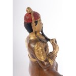 Sculpture of a dignitary in cast bronze, Sculpture of a dignitary in cast bronze