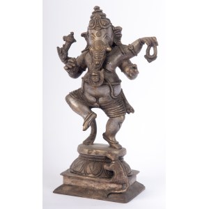 Full-round sculpture of dancing Ganesha, Full-round sculpture of dancing Ganesha