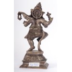 Full-round sculpture of dancing Ganesha, Full-round sculpture of dancing Ganesha