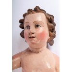 Child, a wooden sculpture in the round, Child, a wooden sculpture in the round
