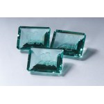 Lot of 12 crystals engraved with zodiac signs, Lot of 12 crystals engraved with zodiac signs