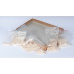 Lot of nine pearl bags, Lot of nine pearl bags