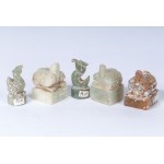 Lot of five seals, Lot of five seals
