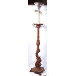Wooden floor lamp, Wooden floor lamp