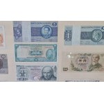 Lot of twenty framed banknotes., Lot of twenty framed banknotes.