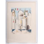 FRANCO GENTILINI Architectures, multiple on paper, FRANCO GENTILINI Architectures, multiple on paper