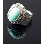 China. Turquoise ring.